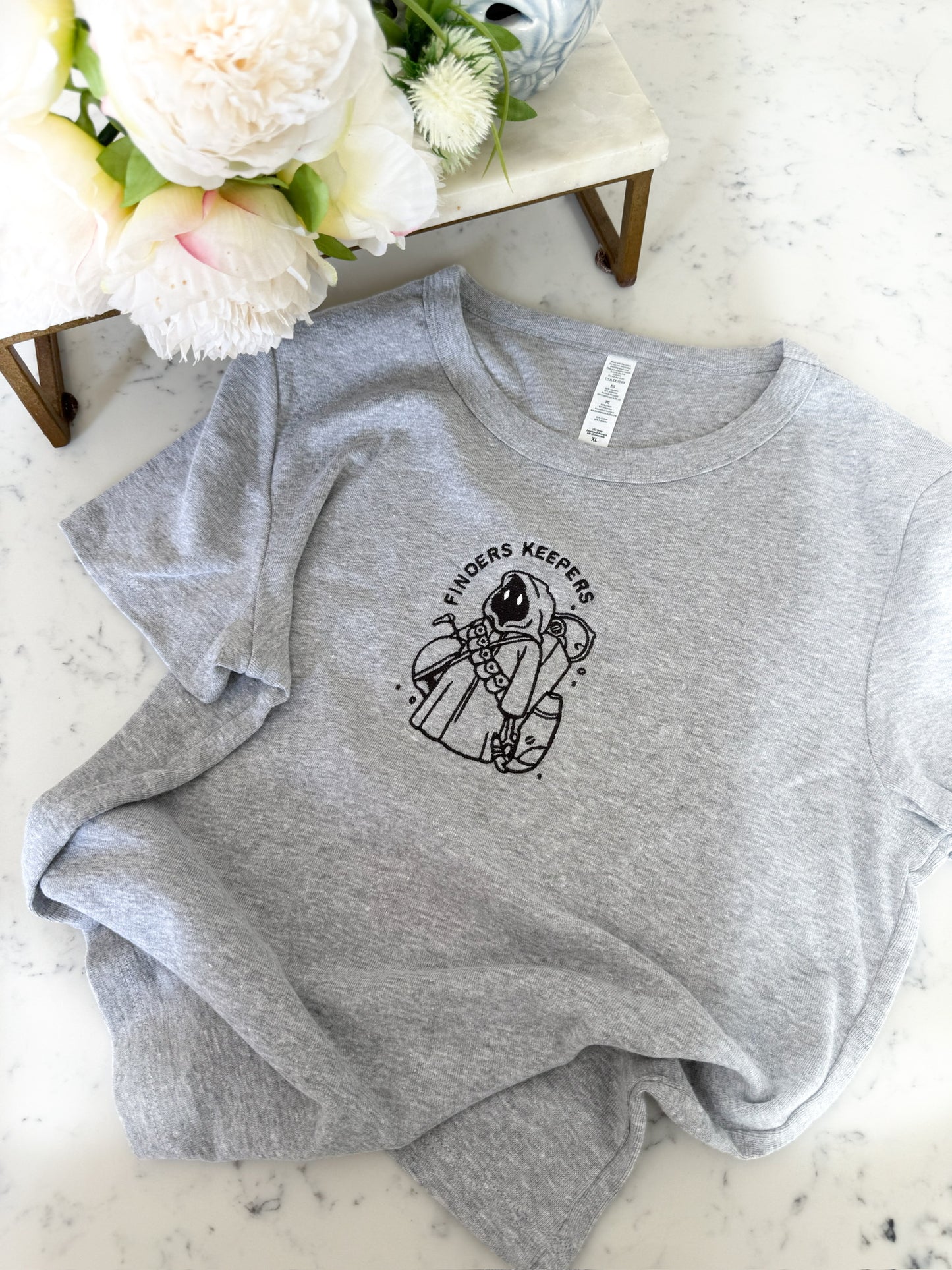 FINDERS EMBROIDERED BABY TEE