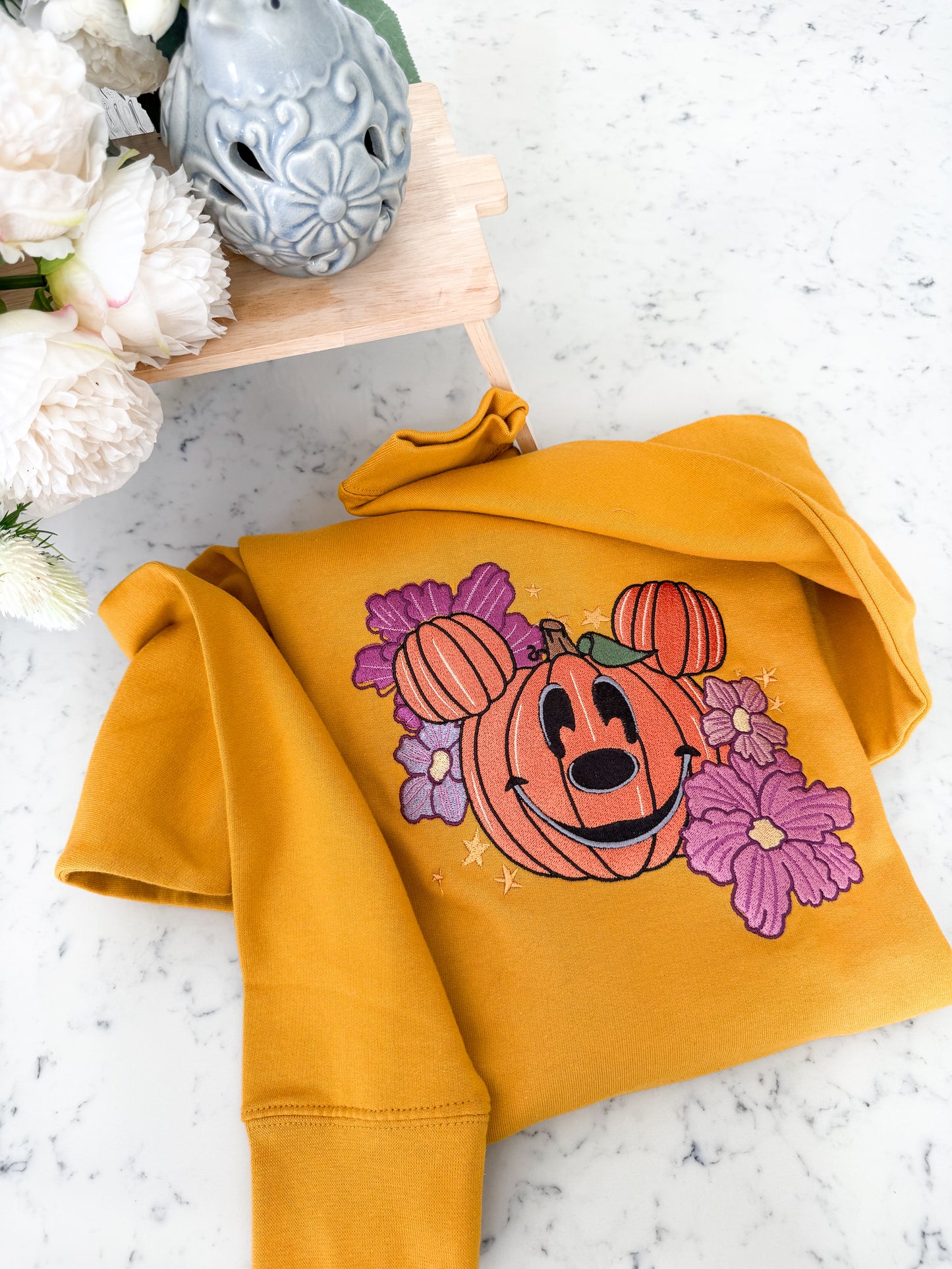 FALL PARK PUMPKIN EMBROIDERY