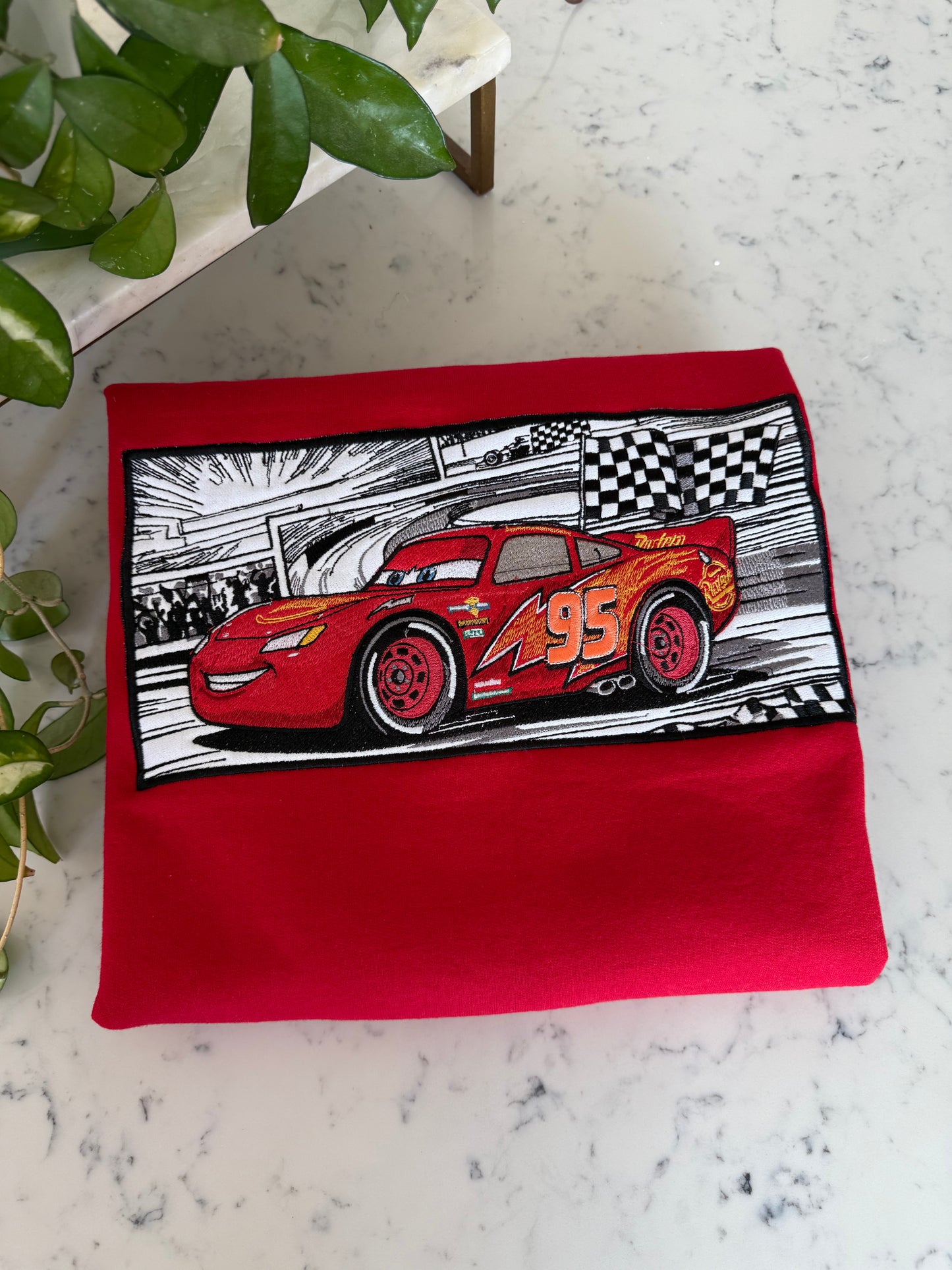 PISTON CUP WINNER EMBROIDERY APPLIQUÉ
