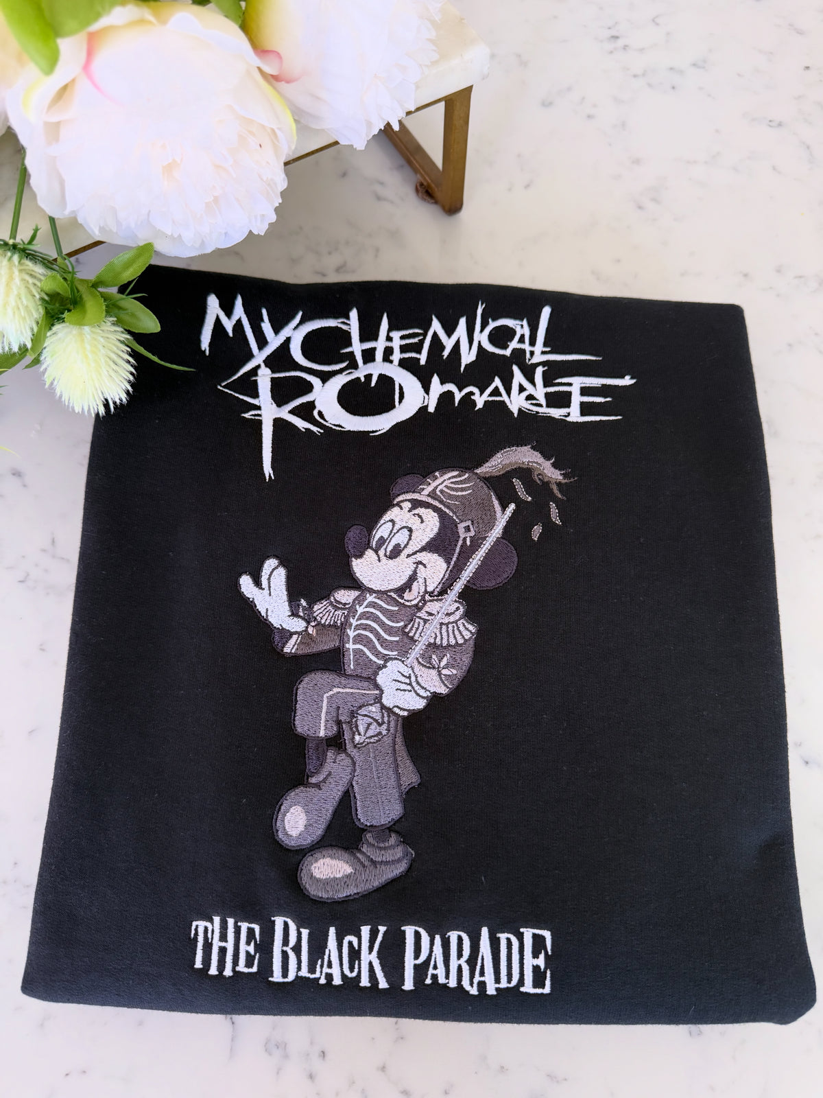CHEMICAL RONANCE MOUSE EMBROIDERY