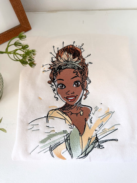T’s SKETCH EMBROIDERY