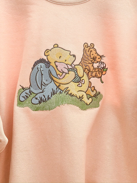 WHINNE AND FRIENDS EMBROIDERY