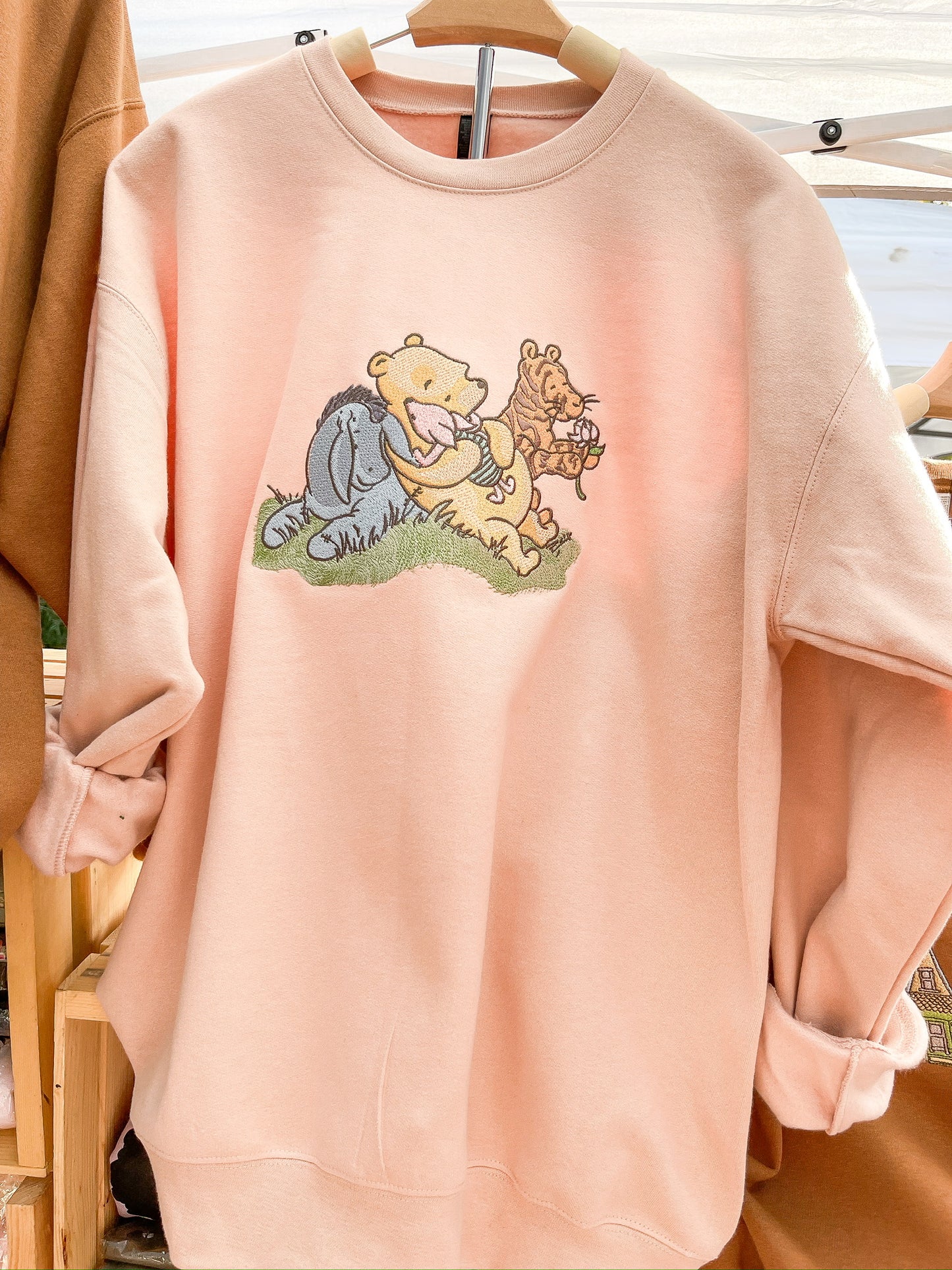 WHINNE AND FRIENDS EMBROIDERY