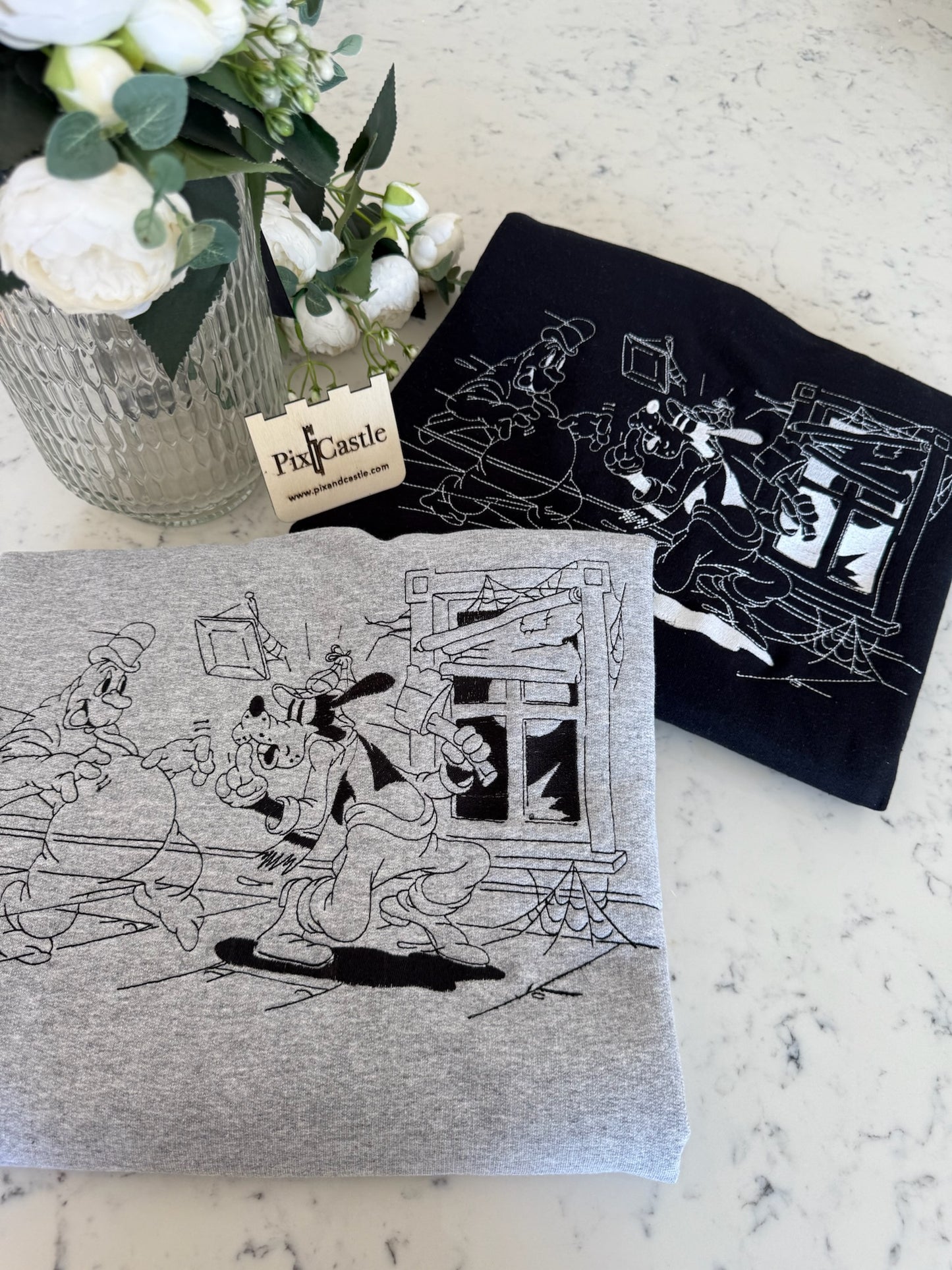 GHOSTS EVERHERE EMBROIDERY