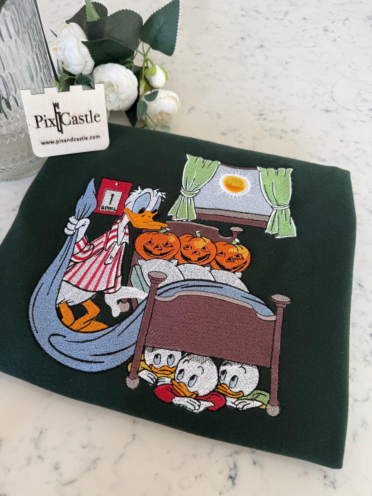 DUCK BEDTIME STORIES EMBROIDERY