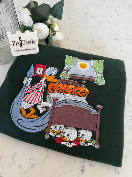 DUCK BEDTIME STORIES EMBROIDERY