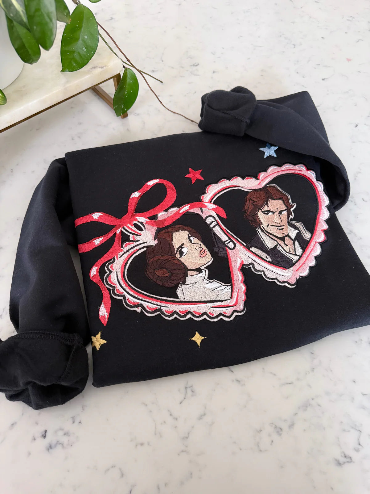 THE PRINCESS & THE SMUGGLER  EMBROIDERY