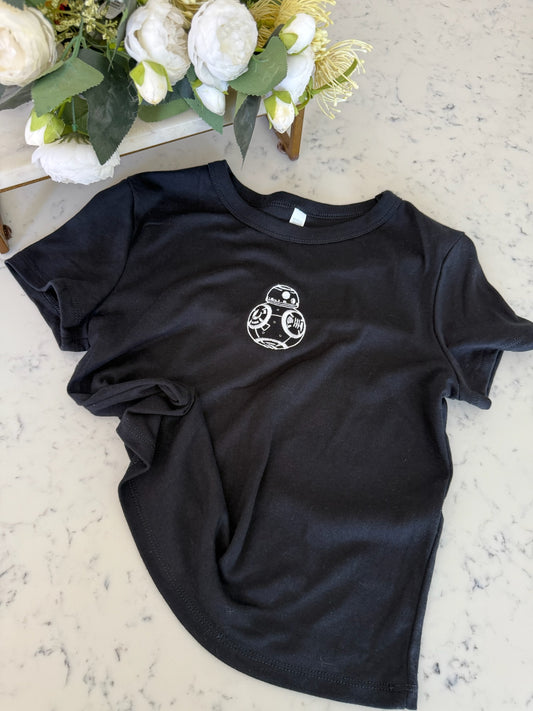 B B 8 EMBROIDERED BABY TEE