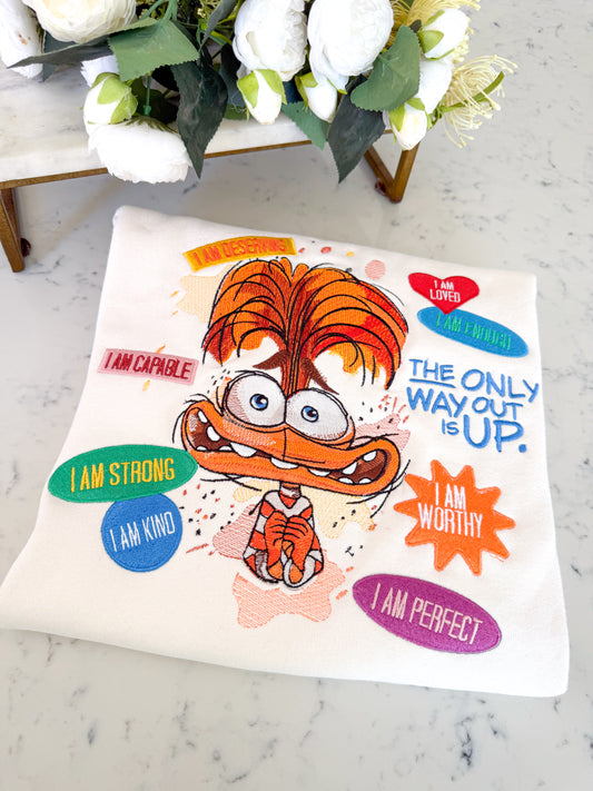 ANXIOUS EMOTIONS EMBROIDERY