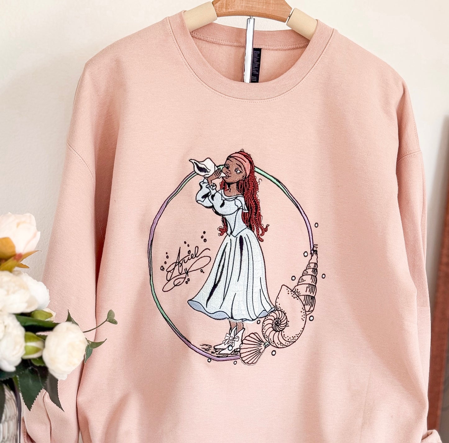 MERMAID IN BOOTS EMBROIDERY
