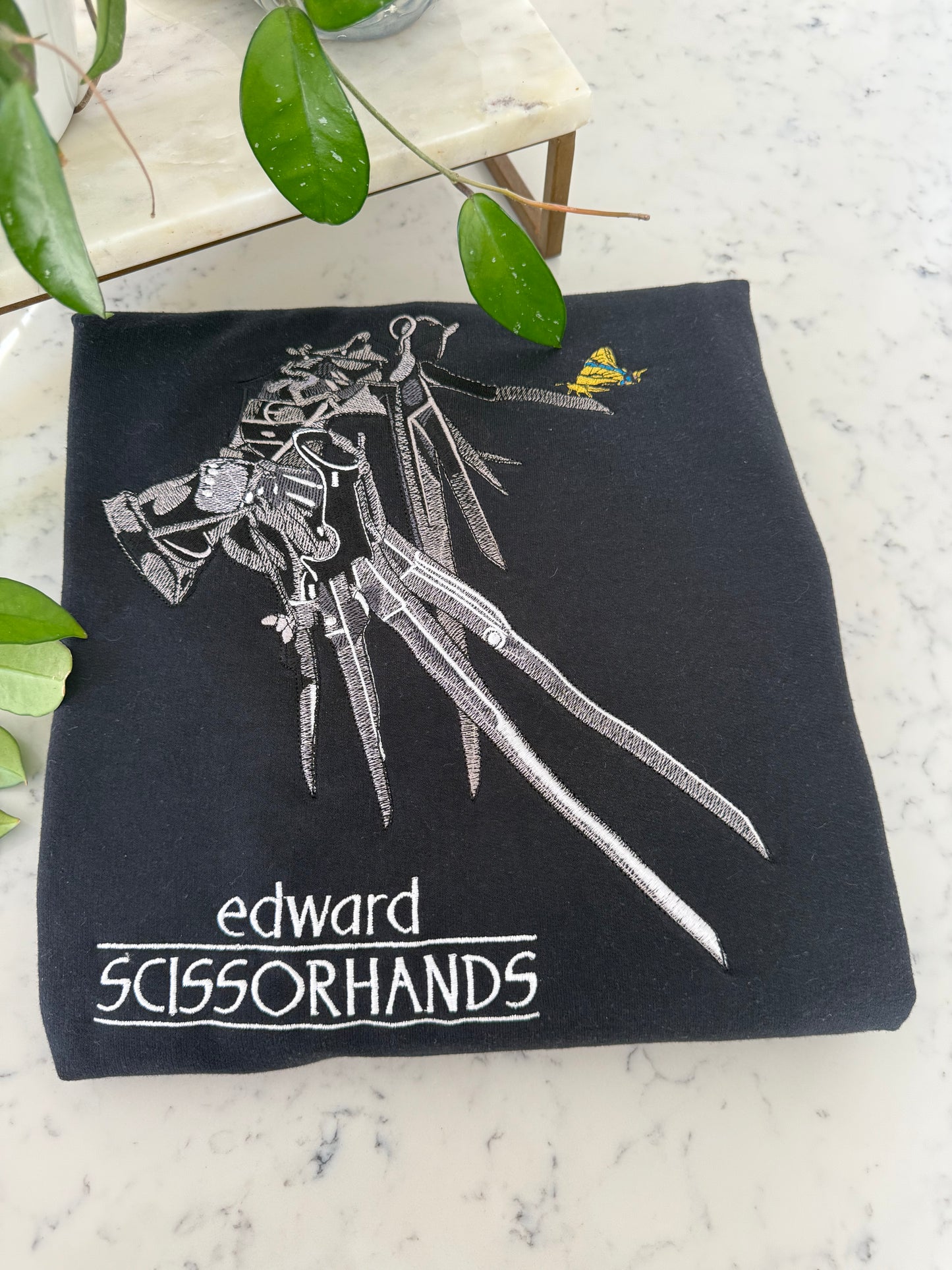 EDWARD AND THE BUTTERFLY EMBROIDERY