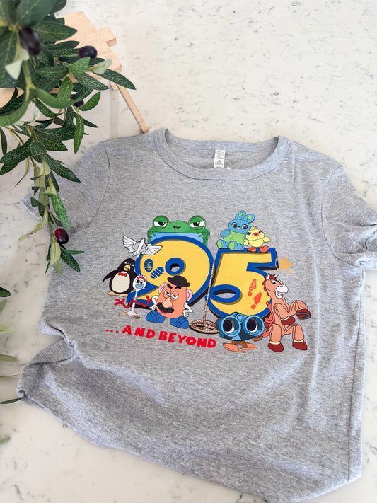 TOYS 95 PRINTED BOXY TEE