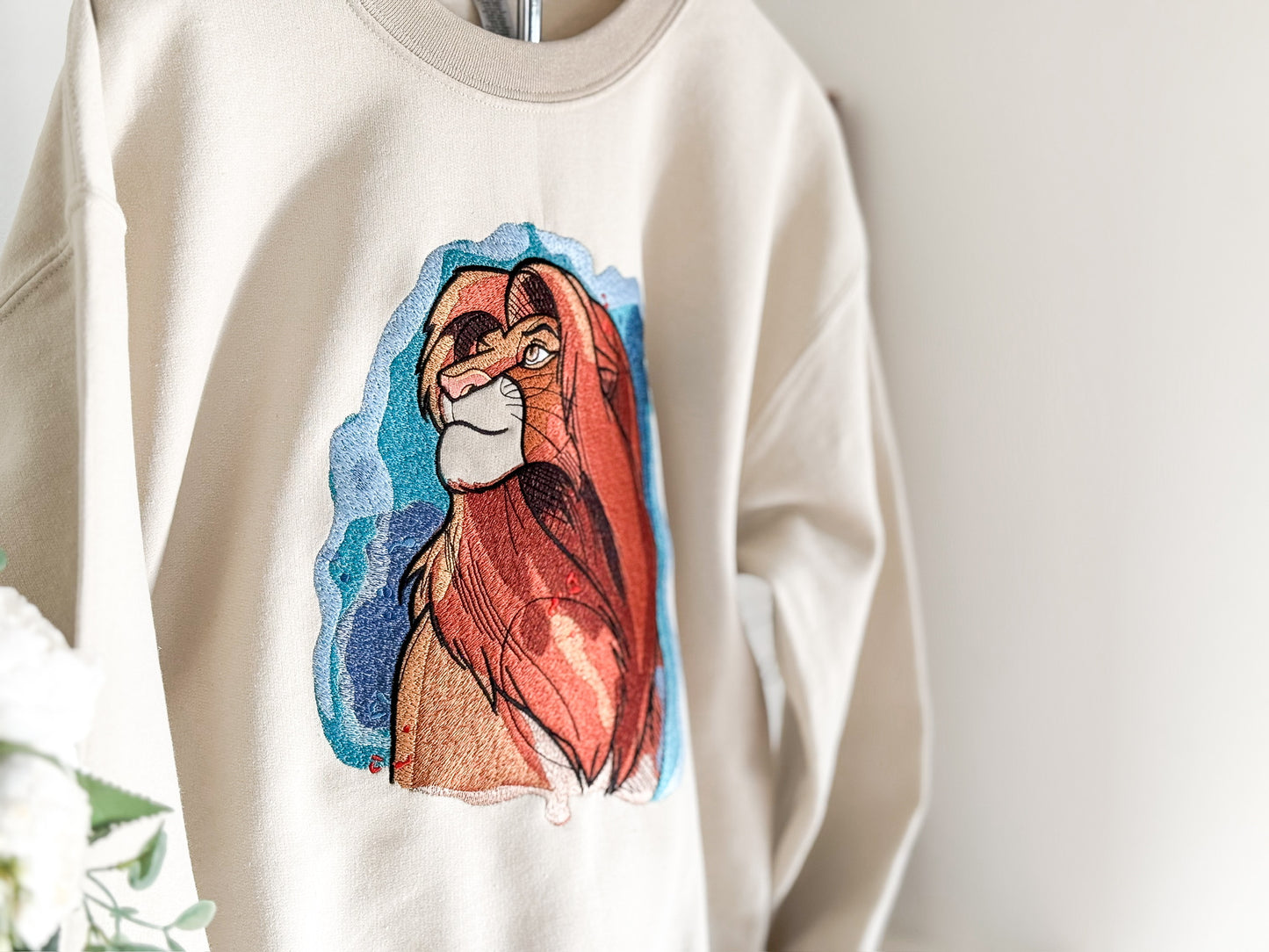 LION FATHER EMBROIDERY