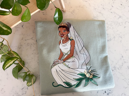 BAYOU PRINCESS BRIDE EMBROIDERY