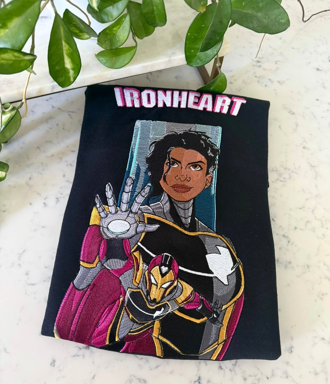 IRON HEART HERO EMBROIDERY