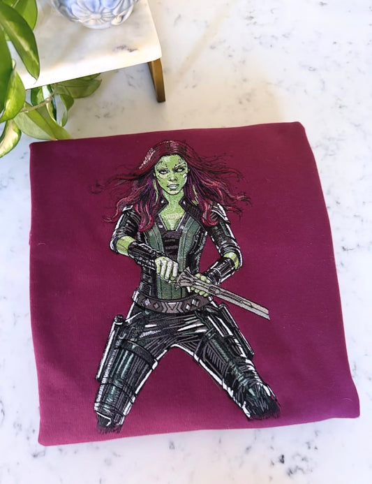 GUARDIAN GALAXY GREEN ASSASSIN EMBROIDERY