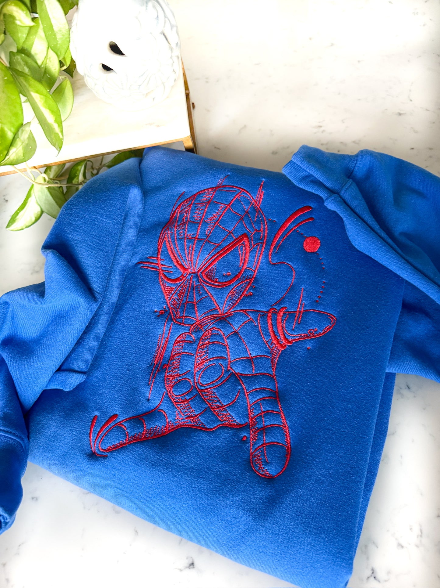WEB CRAWLER SKETCH EMBROIDERY