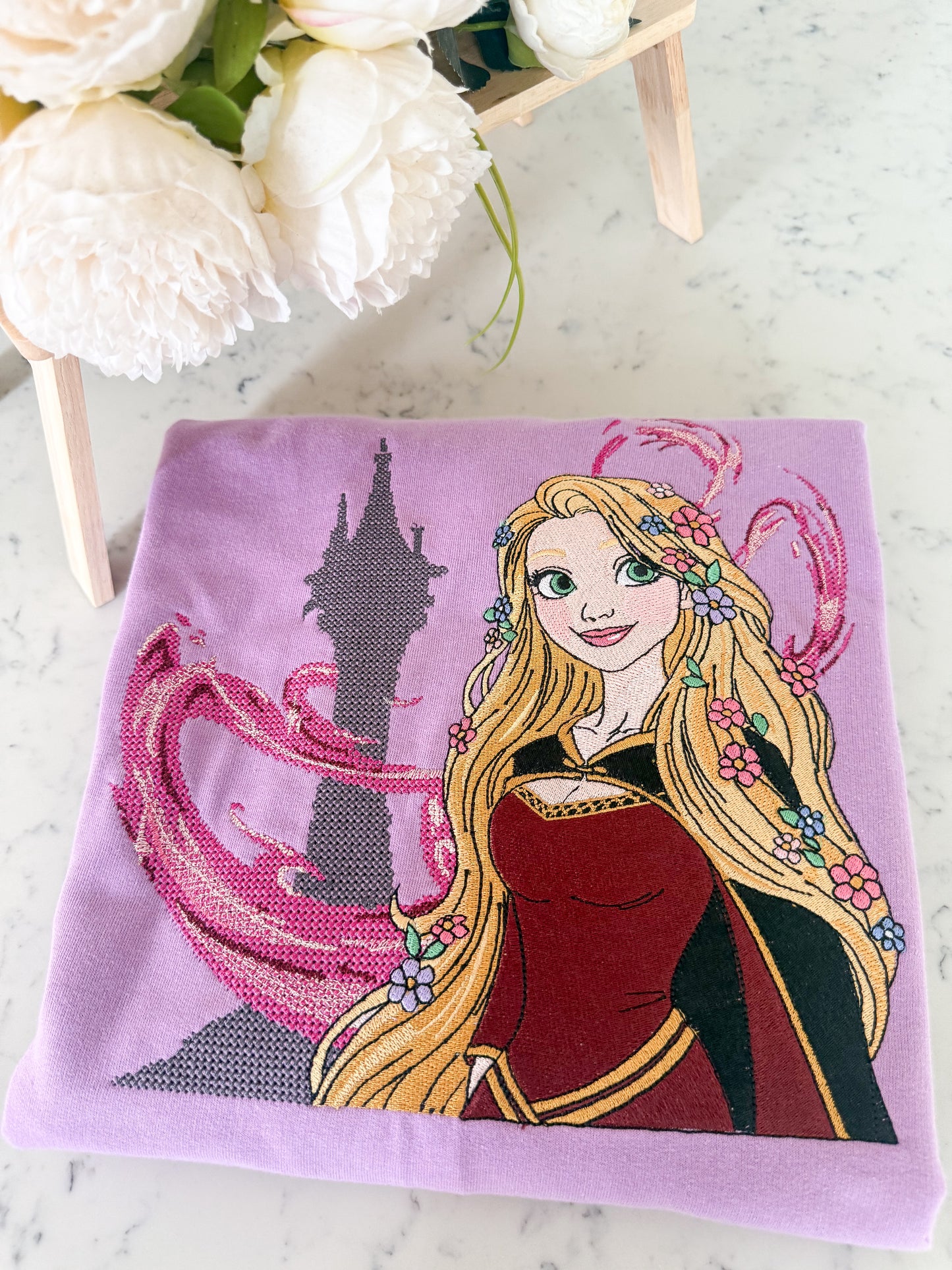 TANGLED SPELLBOUND EMBROIDERY