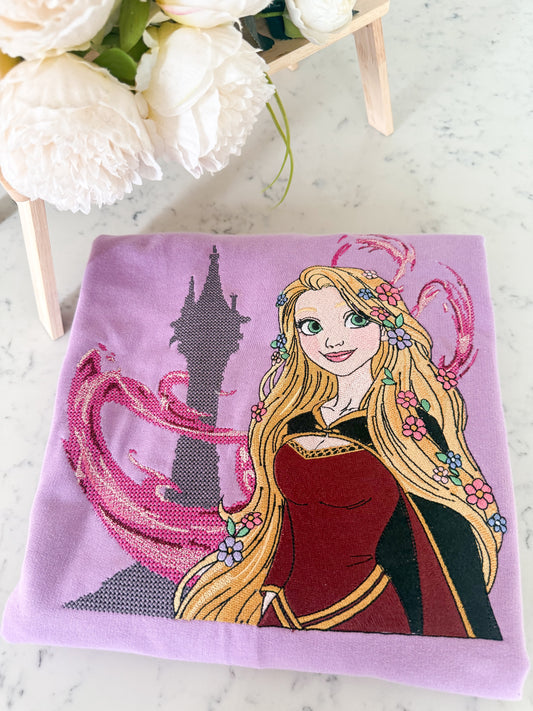 TANGLED SPELLBOUND EMBROIDERY
