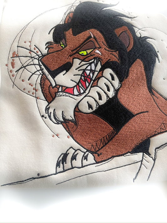 LION SCAR EMBROIDERY