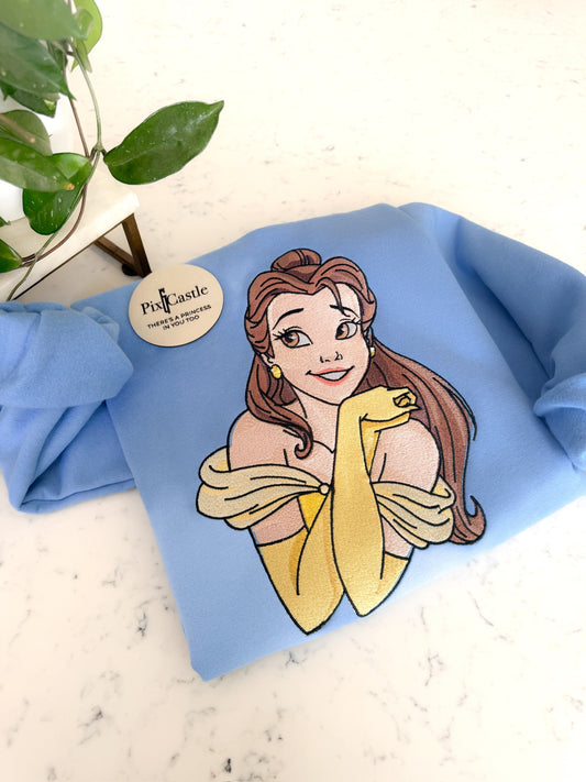 THE READING PRINCESS EMBROIDERY