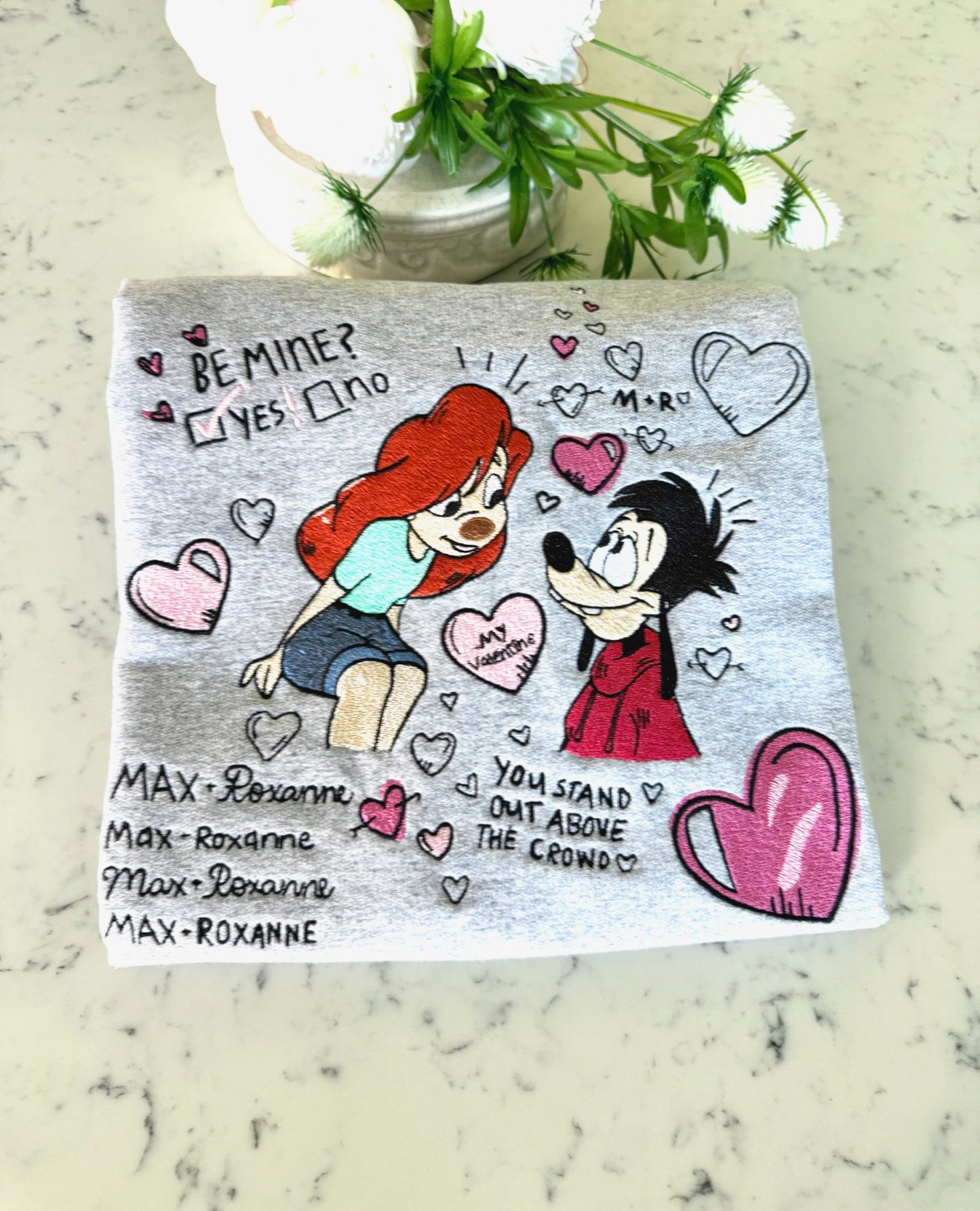 MAX LOVE NOTES EMBROIDERY