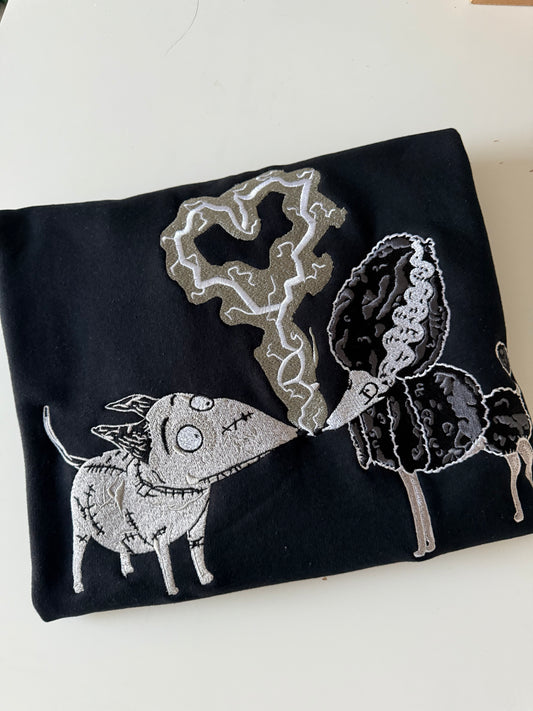 WEENIE AND FRIEND EMBROIDERY