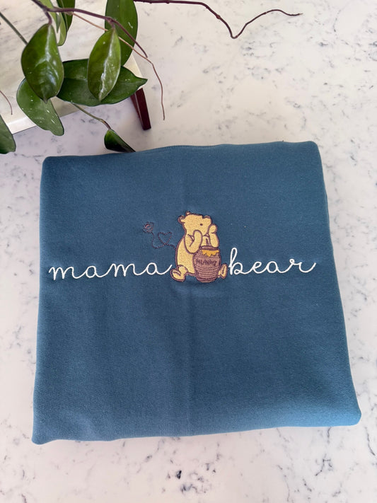 MAMA BEAR EMBROIDERY