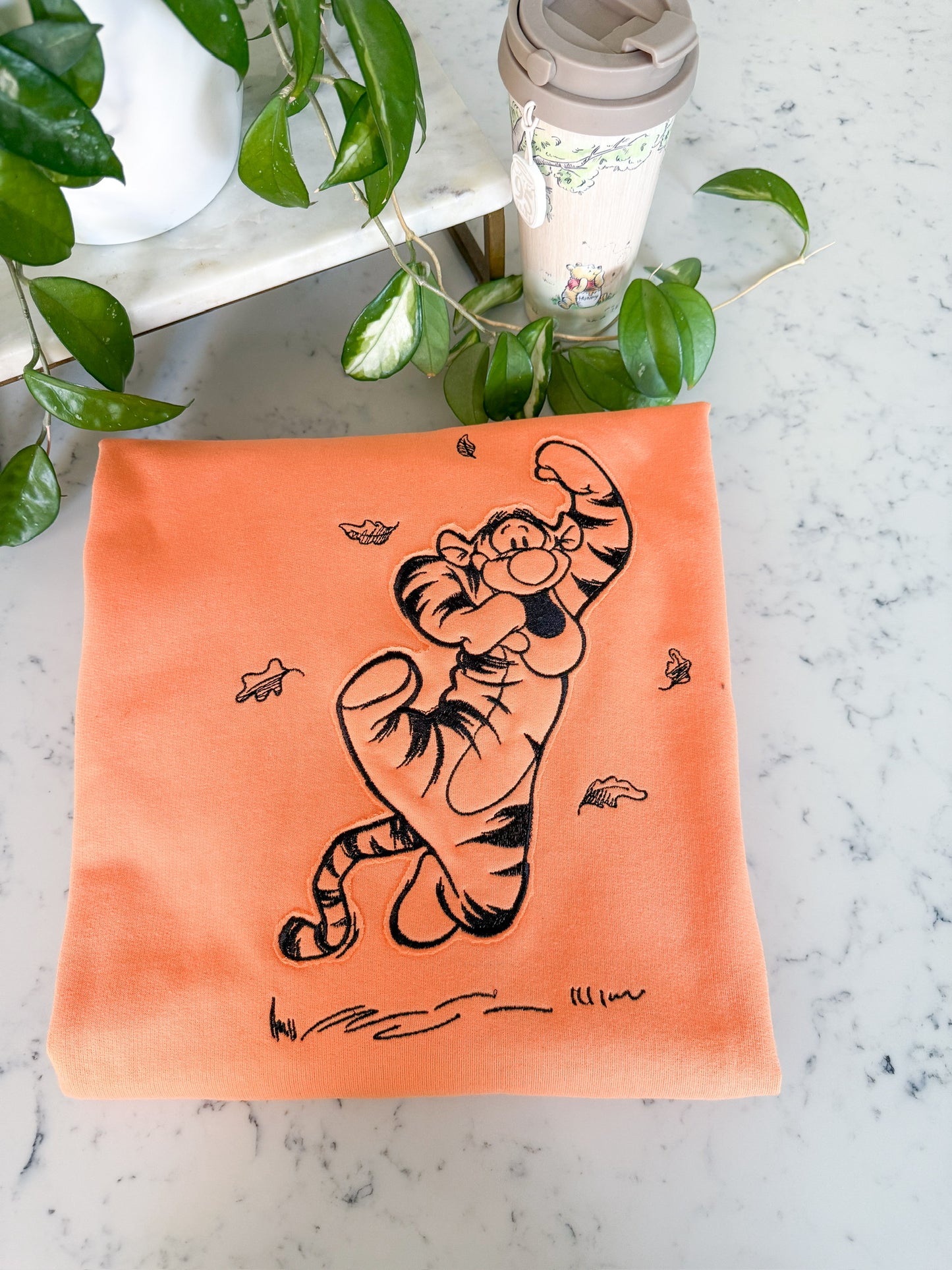 100 ACRES TIGER EMBROIDERY APPLIQUE