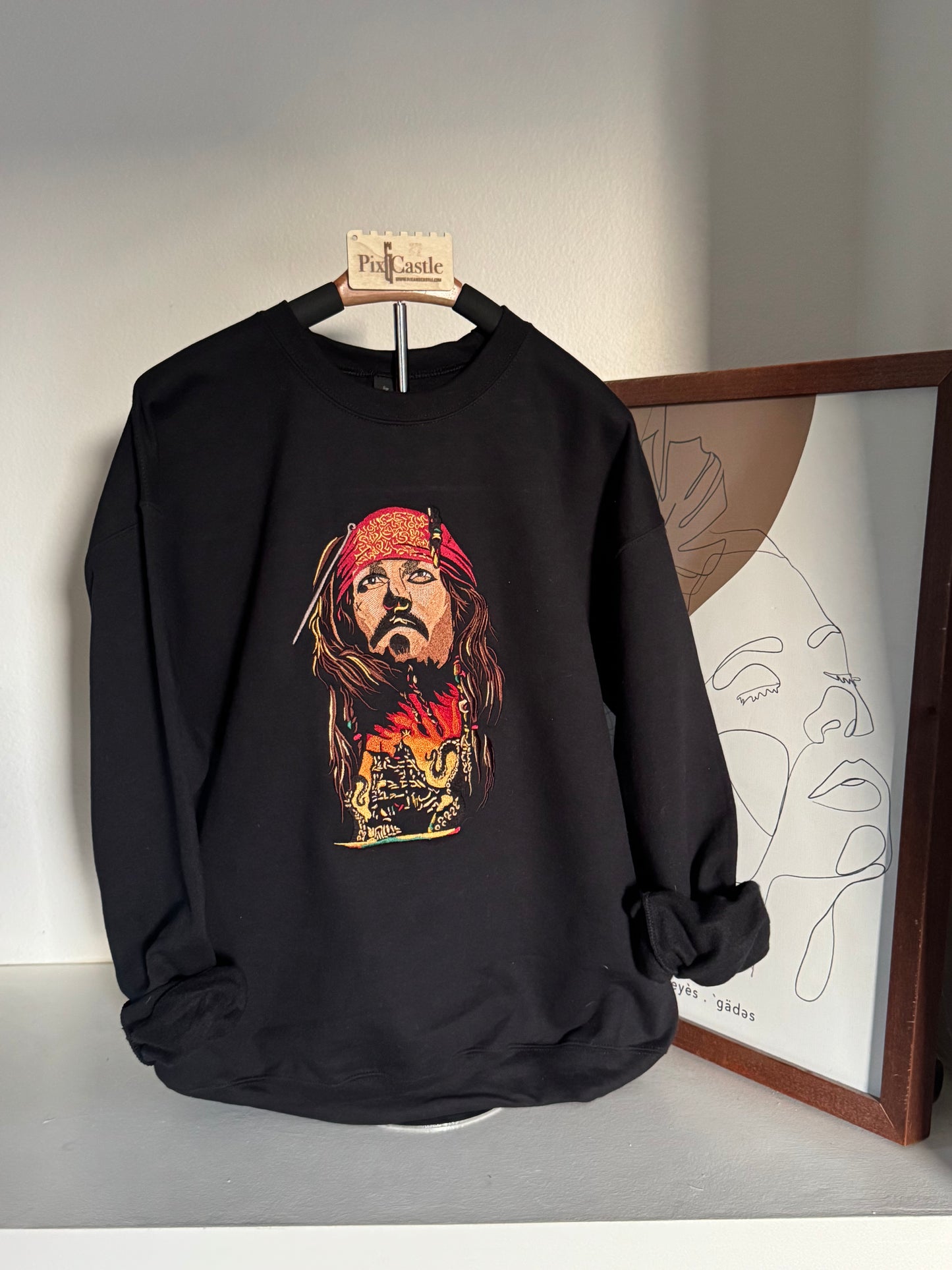 PIRATE JACK SKETCH EMBROIDERY