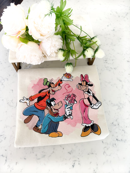 LOVE TRIANGLE EMBROIDERY