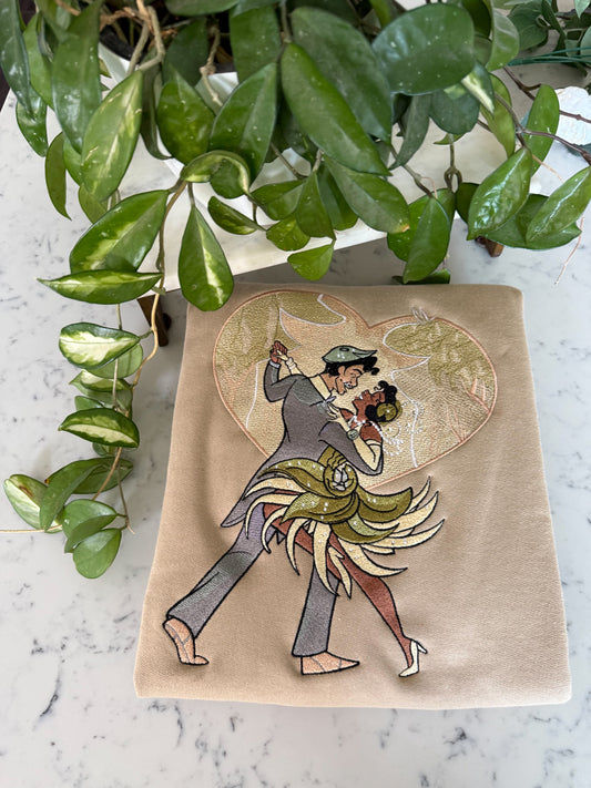 DANCING BAYOU COUPLE EMBROIDERY