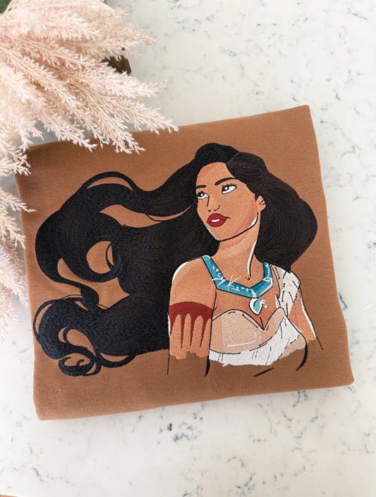 COLOR OF THE WIND PRINCESS EMBROIDERY
