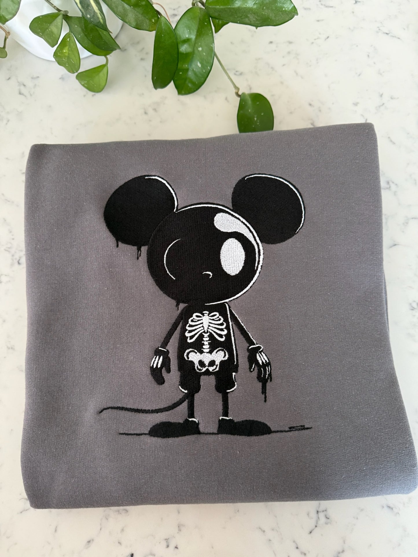 SCARY MOUSE EMBROIDERY