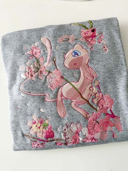POK E MON MEW EMBROIDERY