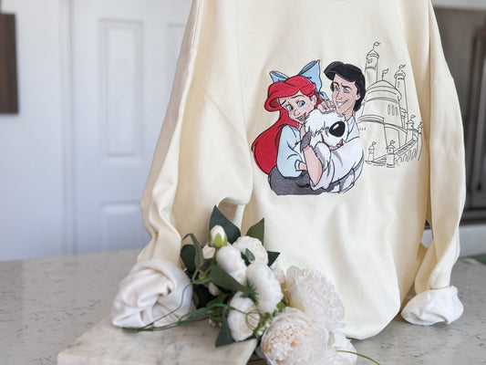ERIC AND THE MERMAID EMBROIDERY