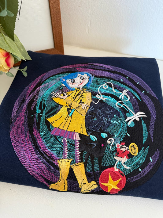 BOTTON EYES DREAM  EMBROIDERY